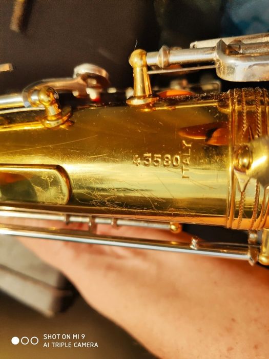 Саксофон альт Ambassador Italy перекритий + мундштук Jody jazz HR 7