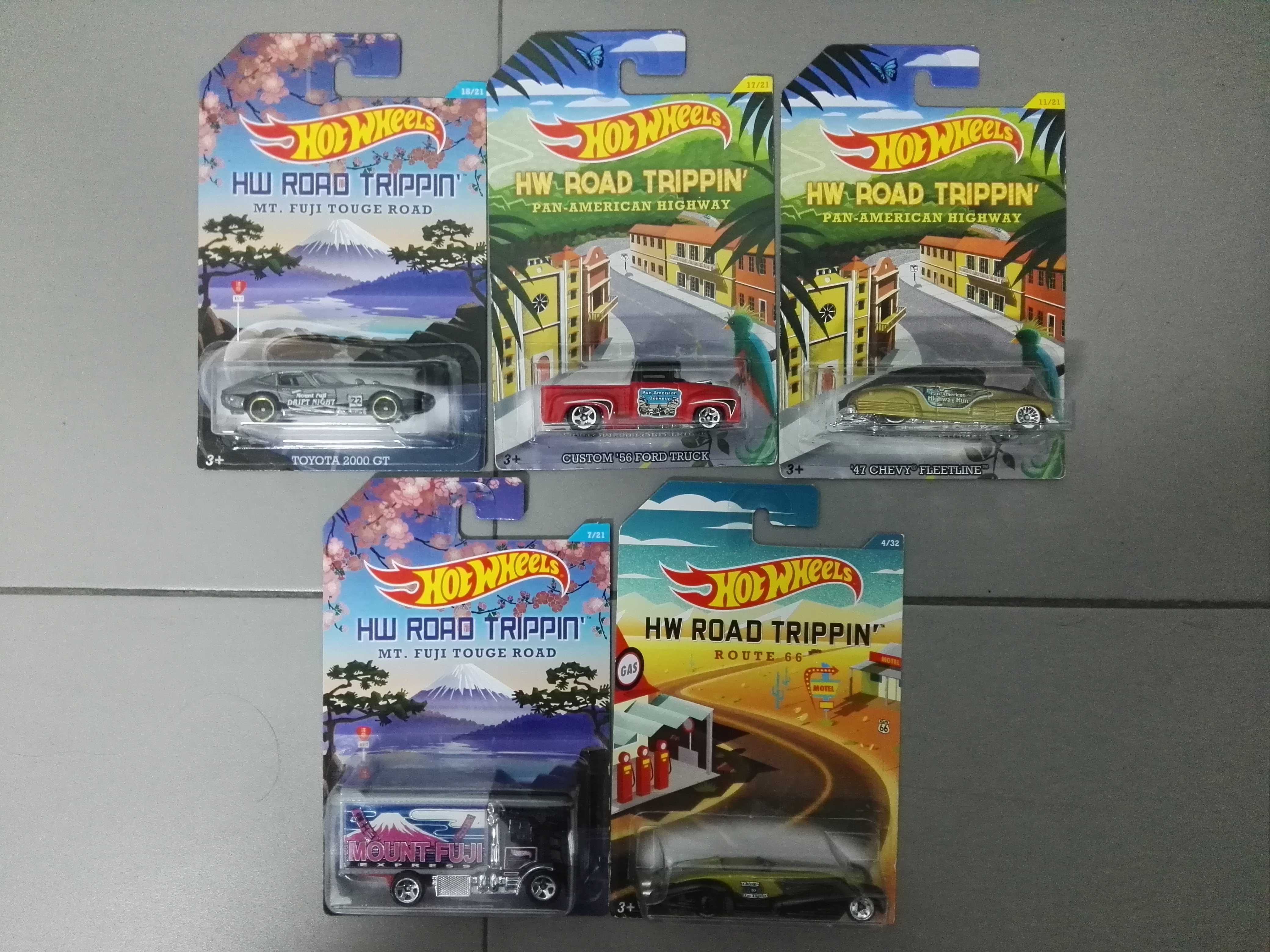 Hot Wheels Road Trippin - lote