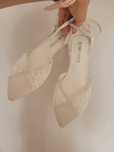 Buty slubne baleriny koronkowe plaskie bonprix buty