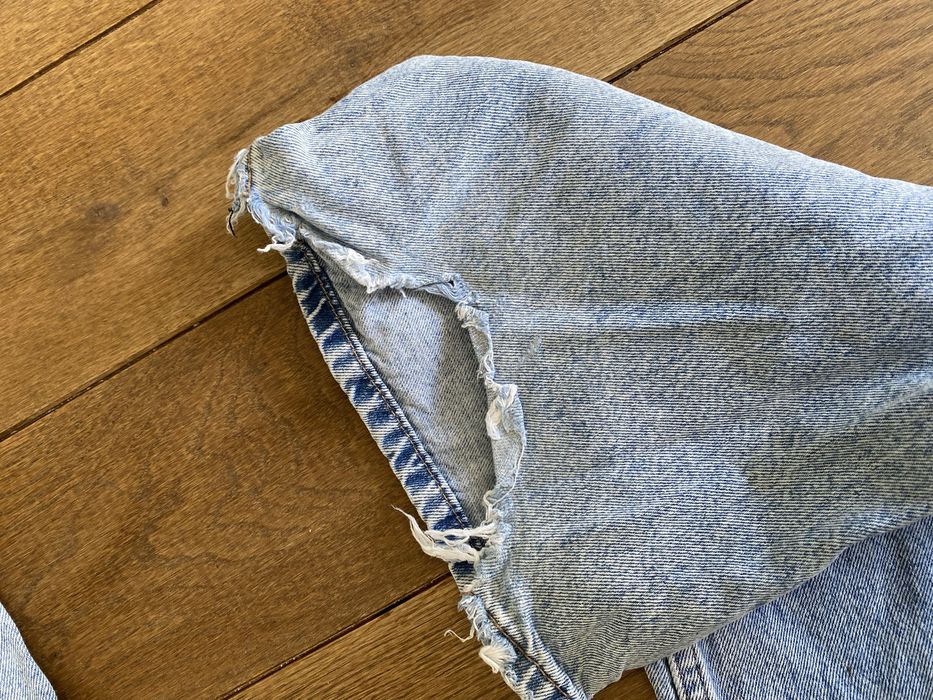 Spodnie jeansy dżinsy H&M Divided 34 niebieskie szerokie luźne baggy