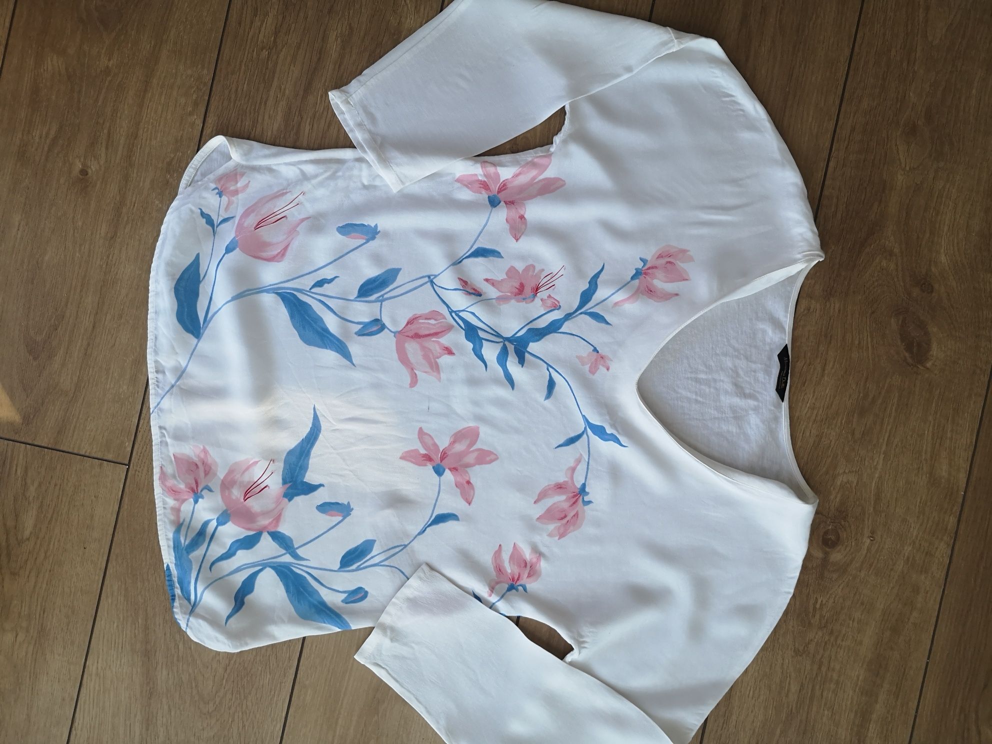 Massimo Dutti - piękna bluzka 100% wiskoza Premium