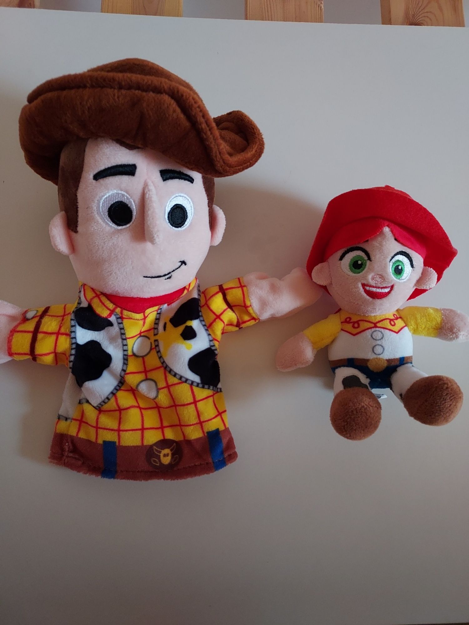 Toy story Chudy i Jessie pacynka