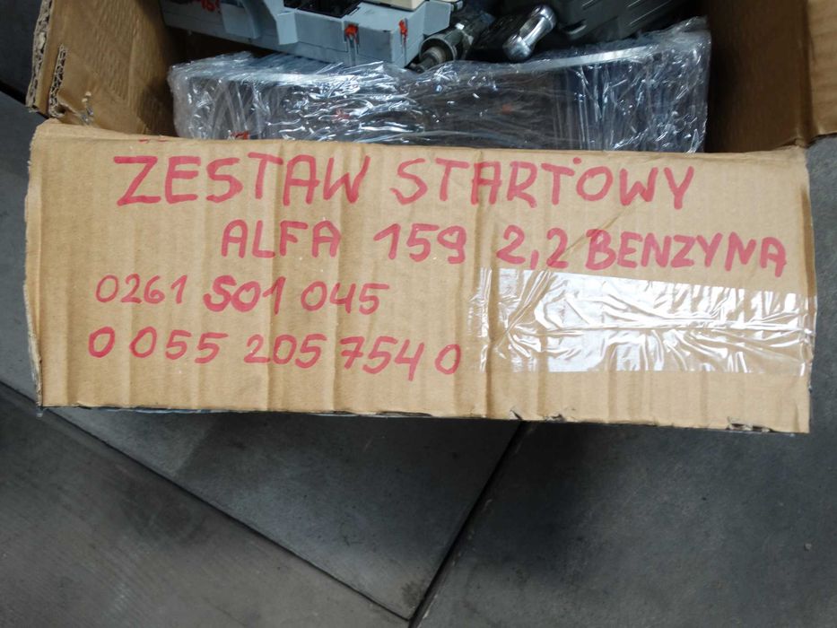 komputer sterownik stacyjka kluczyk zestaw start Alfa Romeo 159 2,2Jts
