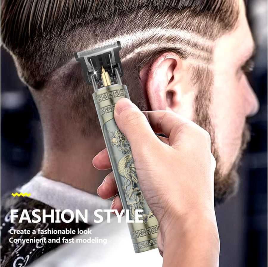 Maszynka trymer strzyżenie golenie brody BARBER ozdobna brąz Budda