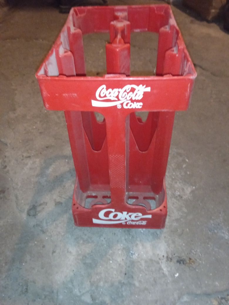 Skrzynka na butelki coca cola