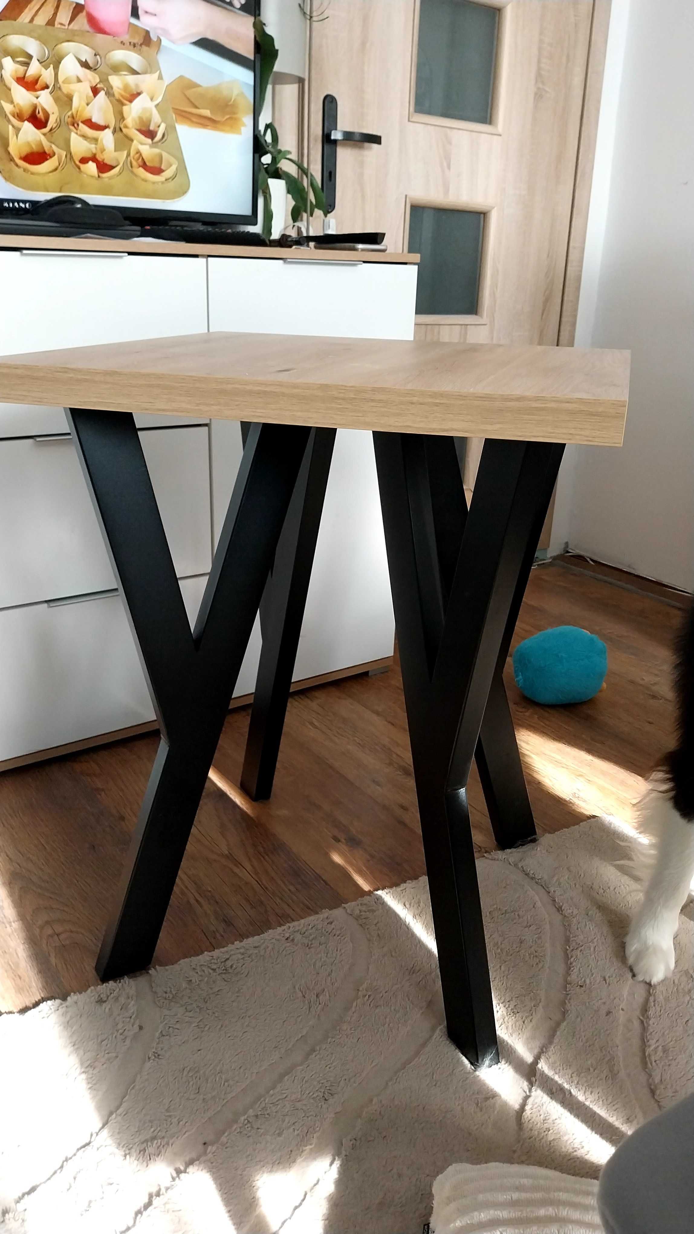 Stół 60/60 ,styl loftowy