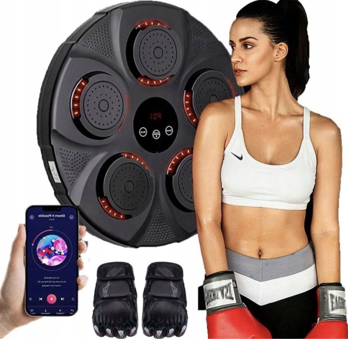 Tarcza Rękawice Worek Bokserski Treningowy 9 Trybów Sportowych Boks