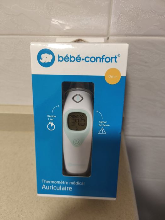 Termômetro novo auricular