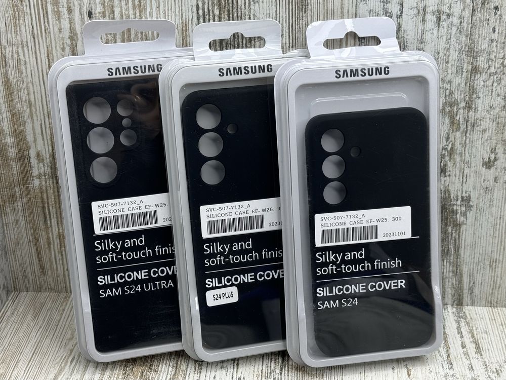 Топ‼️ Чехол Original Silicone Case на Samsung S24/ S24 Plus/ S24 Ultra