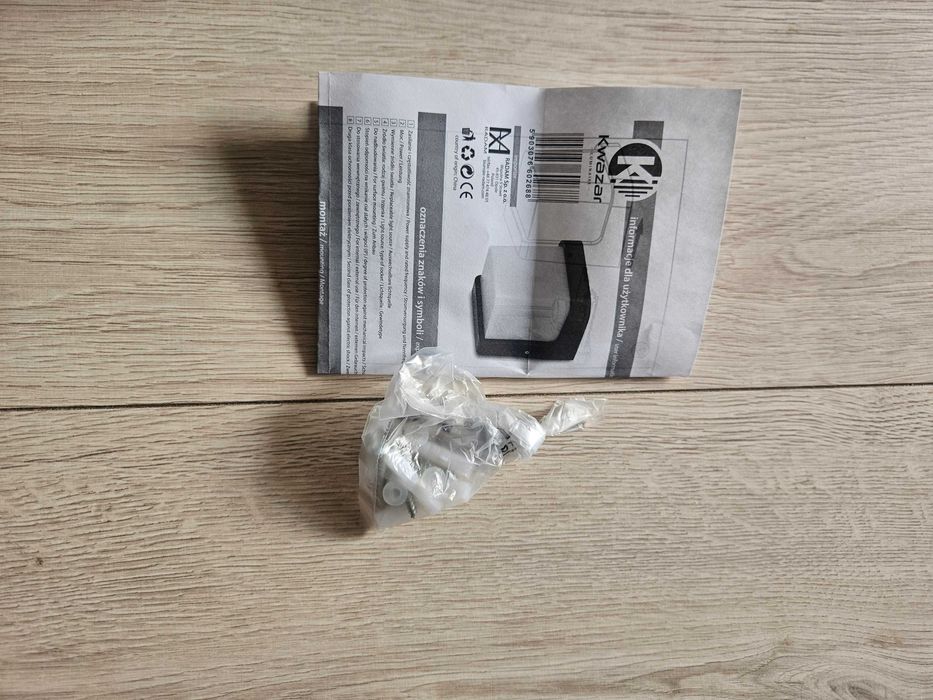 Lampa Zewnętrzna Ścienna IP54 Czarna – Taras, Balkon, Ogród, Nowoczesn