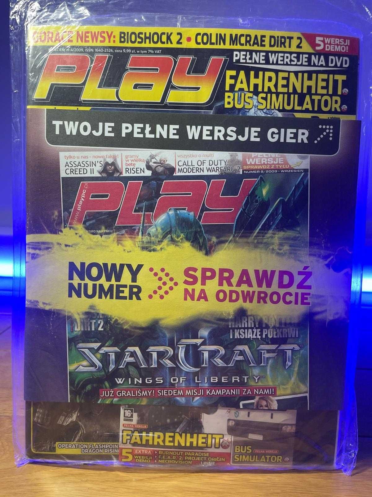 Fahrenheit, Bus Simulator | PLAY 4/2009 + 9/2009, pełne wersje gier