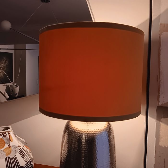 Vendo abajur amarelo veludo ikea