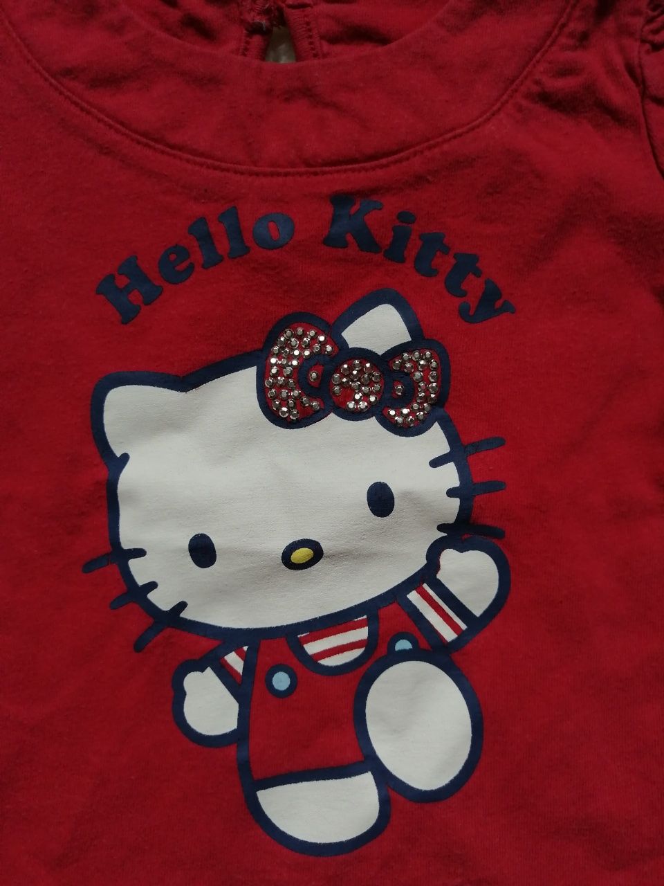 TU Hello Kitty bluzka podwójna z długim rękawem r.9-12 mies.