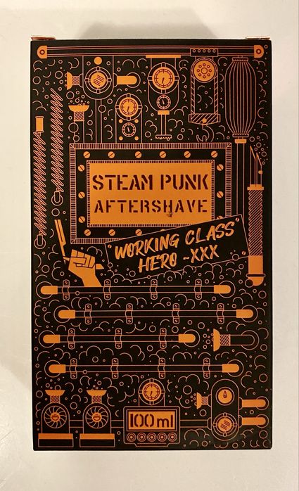 2x Pan Drwal Steampunk Working Class Hero aftershave barber