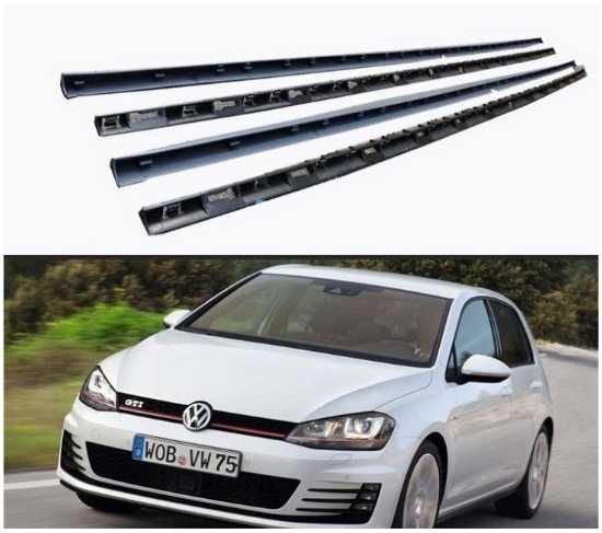 Embaladeiras / Saias laterais desportivas Look R / R20 / GTI VW Golf 7