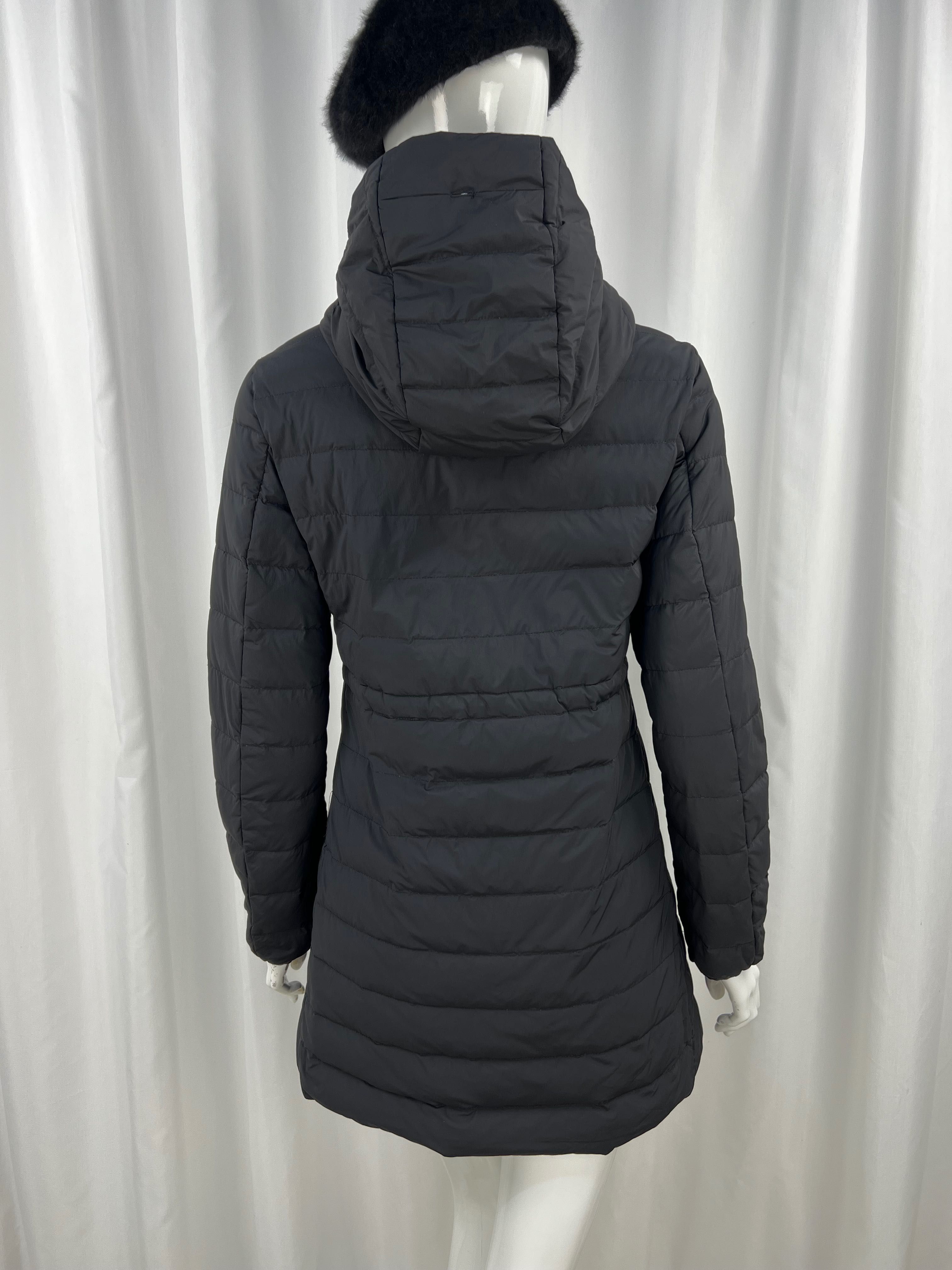 WOOLRICH Down Jacket подовжена пухова куртка з капюшоном ВУЛРІЧ