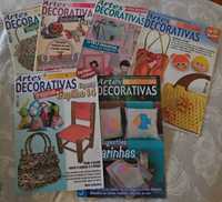 Vendo 6 revistas" " Artes Decorativas "