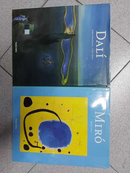 Livros Pintura - Colecção Taschen - Pop Art e Dali (A4)