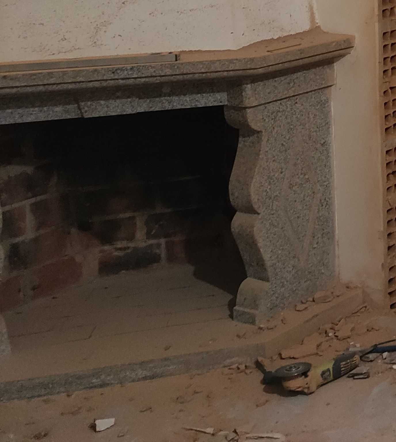 Pedras de Granito Para Lareira de Canto