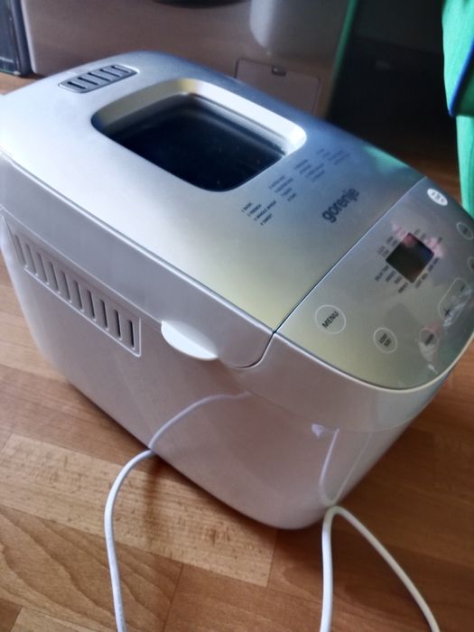 Хлебопечь Gorenje BM 1600 WG
В идеальном состояние.
Использовалась 2-р