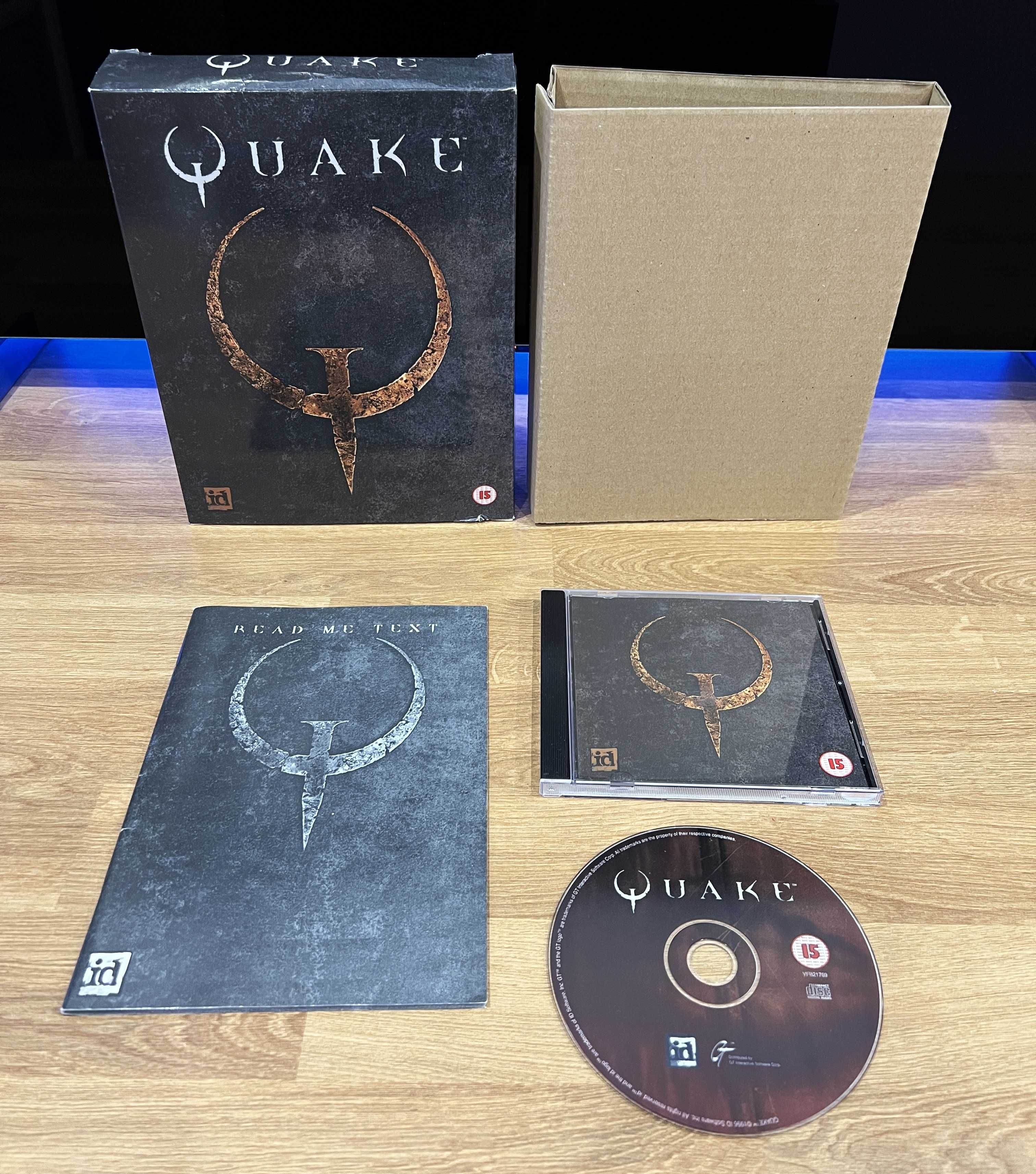 Quake 1 gra (PC EN 1996) BIG BOX premierowe wydanie