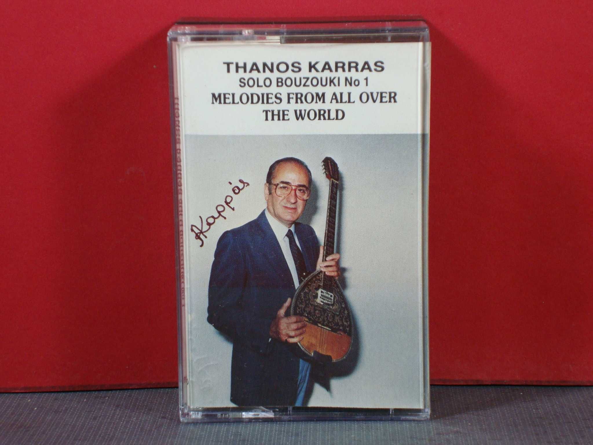 Thanos Karras - Melodies From All Over The World / Cassete / VG Plus