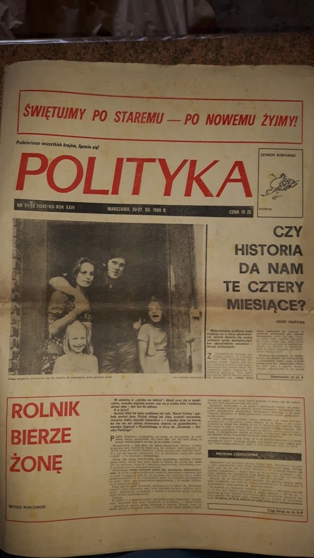 Polityka nr 51-52 Rok 1980