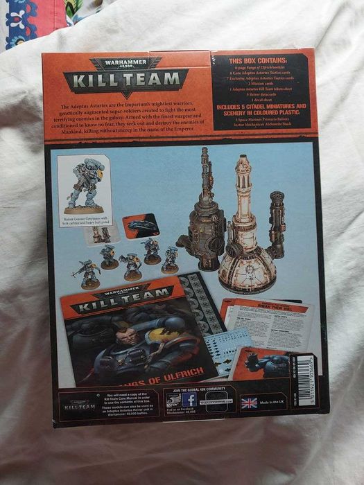 Warhammer Kill Team Fangs of Ulfrich Adeptus Astartes - nowe, unikat