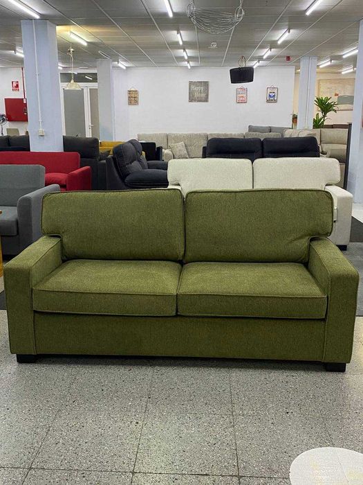 SOFÁ VERDE NOVO - ENVIO GRÁTIS