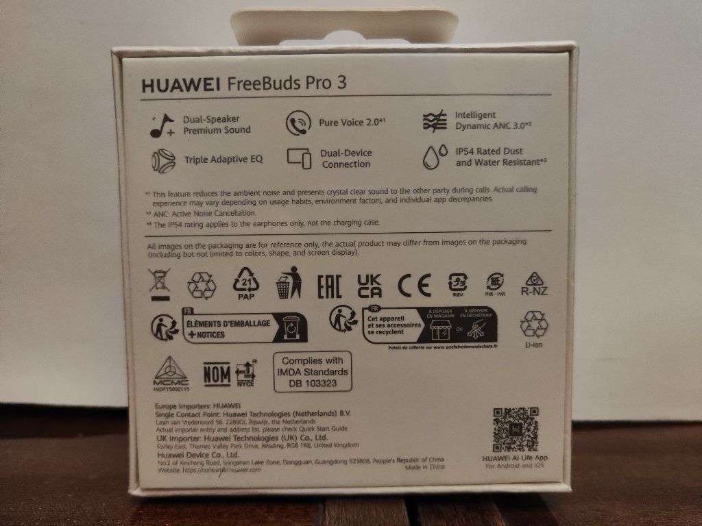 Глобальна версія навушники HUAWEI FreeBuds Pro 3