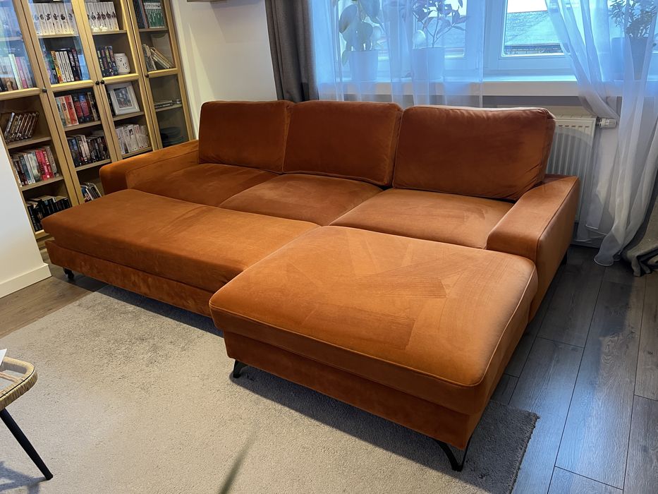 Narożnik modułowy z funkcją spania