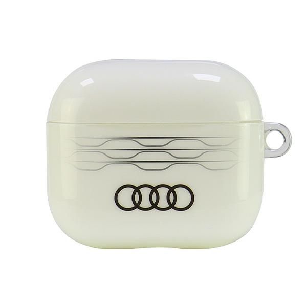 Audi IML Geometric Pattern AirPods 3cover biały/white