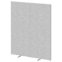 Parawan / panel / ścianka działowa IKEA, szary, 160x155 cm