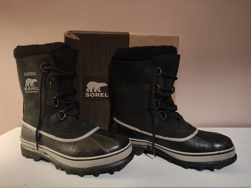 Buty Śniegowce firmy Sorel Caribou r.43.5- Nowe