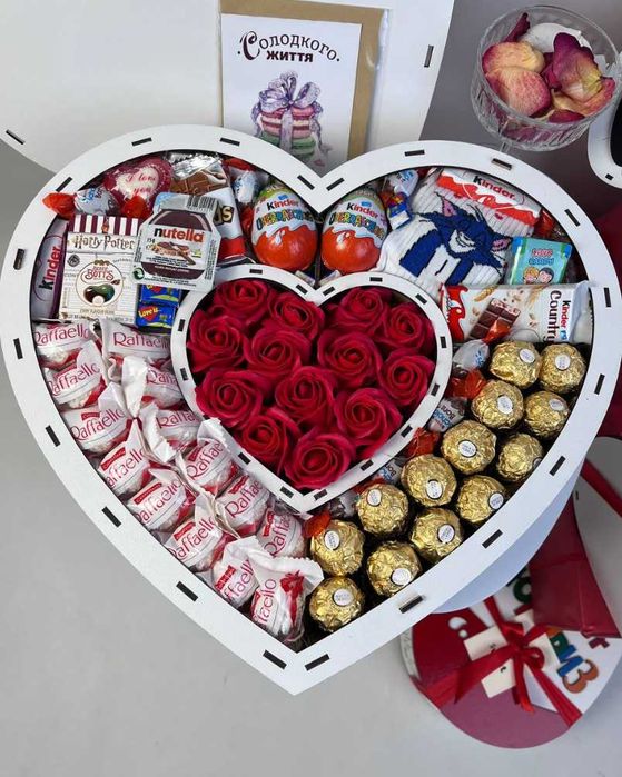 Новорічний подарунковий набір, Подарунок на Миколая, Подарочный бокс