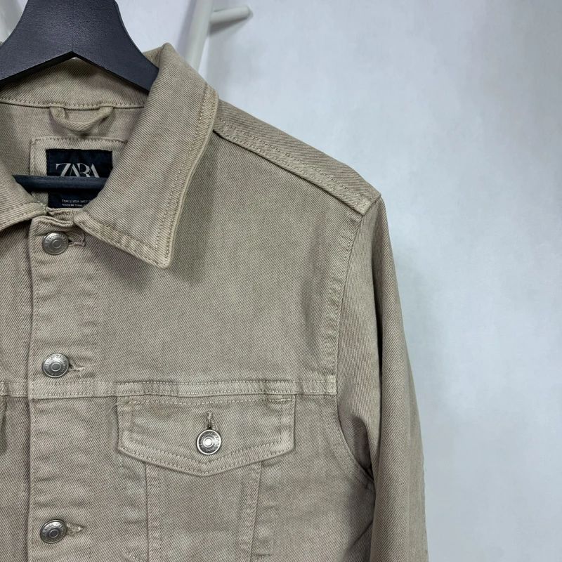 Kurtka jeansowa bez kaptura katana  Zara