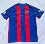 Barcelona 2016/2017 Home Footbal Shirt Nike Jersey Size L