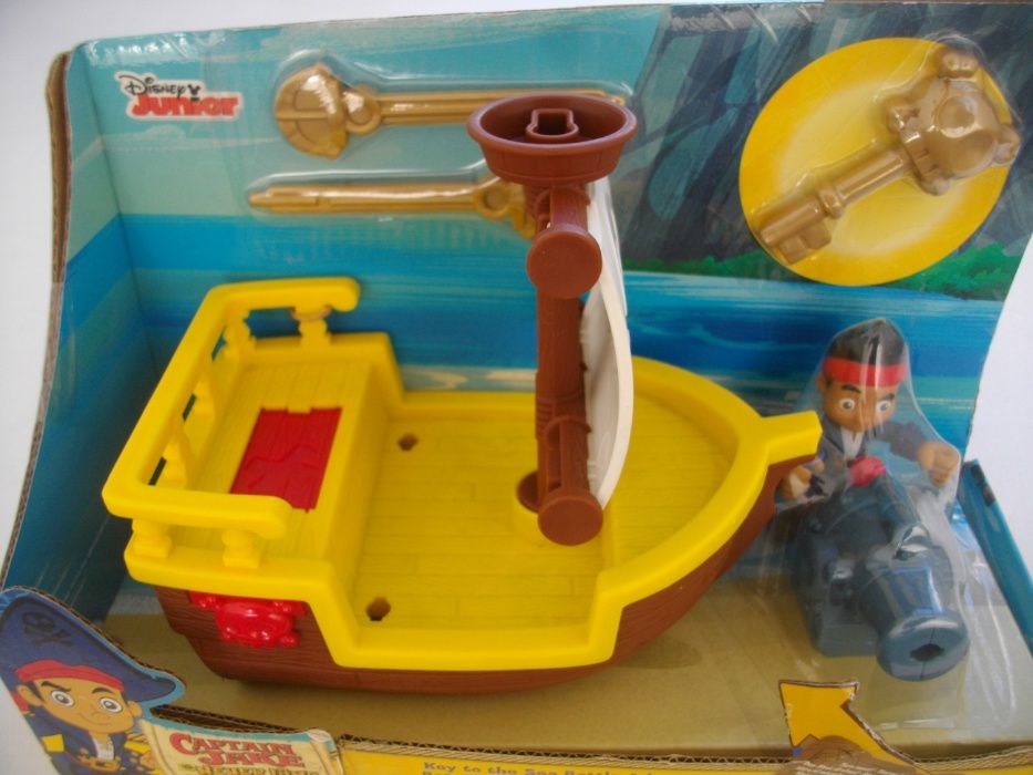 Brinquedo: Barco do Capitão Jake e os piratas da terra do nunca
