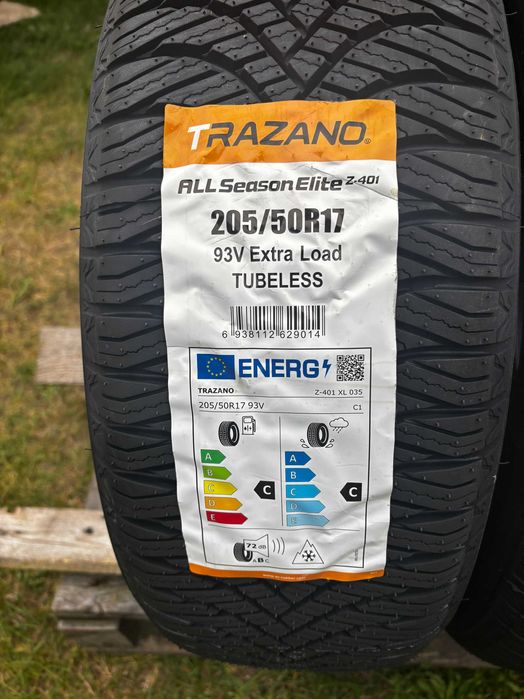 Okazja opony całoroczne 205/50R17 93V XL TRAZANO AllSeasonElite Z-401