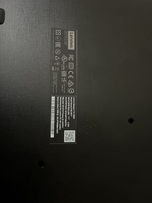 Ноутбук Lenovo Ideapad 110-15Ibr