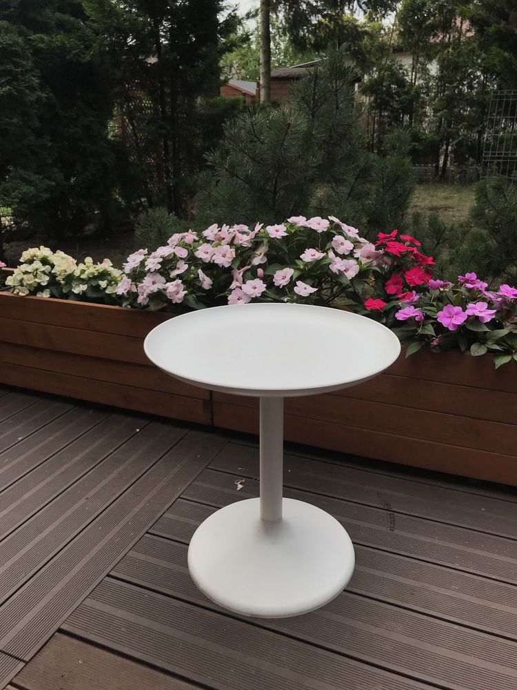 Stolik ogrodowy biały IKEA
