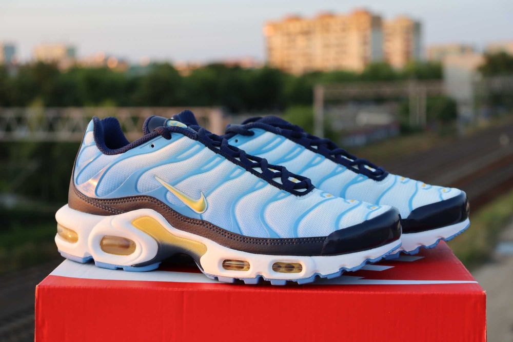 Nike Air Max Plus University Blue Topaz Gold 37.5 *NOWE*