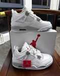 "Buty sportowe "Jordan_4 _Retro_White_Oreo_rozmiar.44