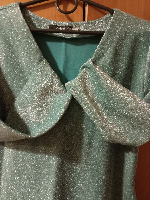 Платье люрексовое новое