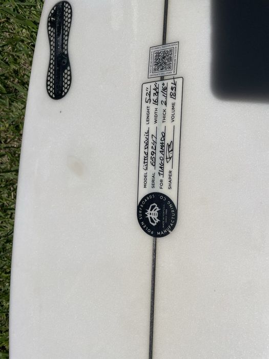 Prancha Polen Crinaça Grom 5’2