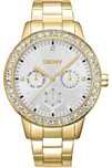 zegarek damski dkny parsons multi glitz dk1l055m0055 + box