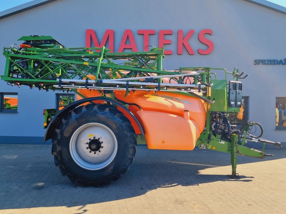 Opryskiwacz Amazone UX 4200 30,33m 2012r GPS Amatron3 Skrętne koła DC