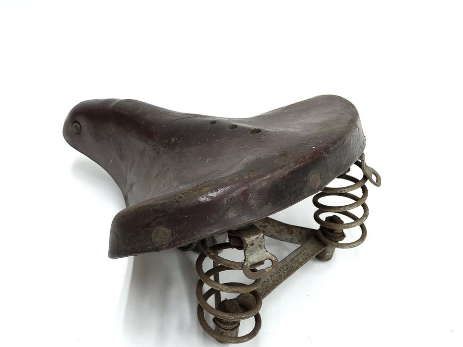 Siodełko skóra zabytkowe