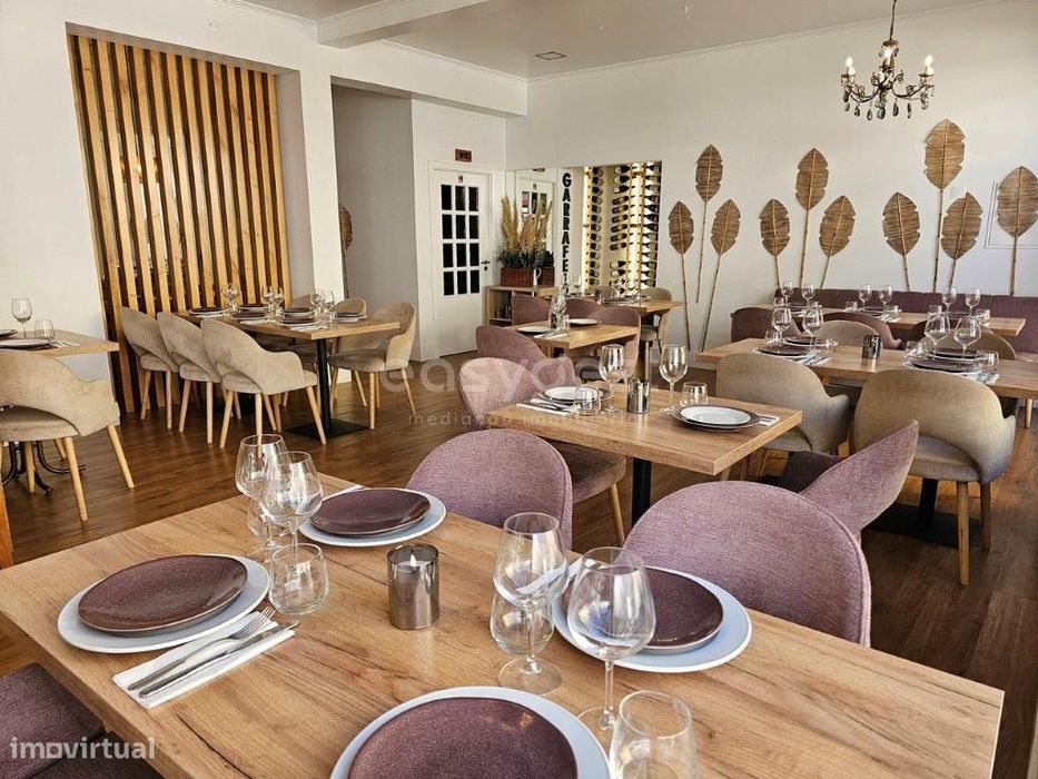 Restaurante conceituado para trespasse no centro da vila de Mortágua