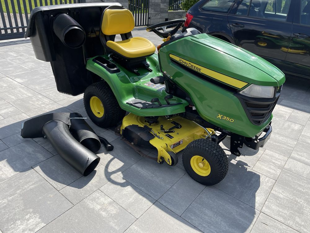 Traktorek kosiarka john deere x350